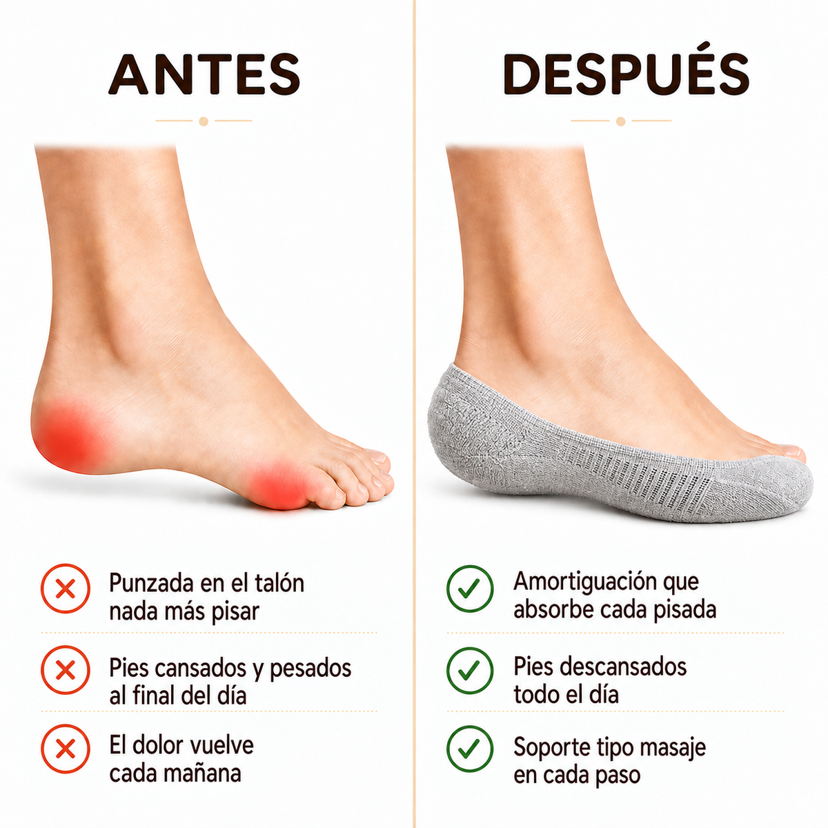 Plantillas para Fascitis